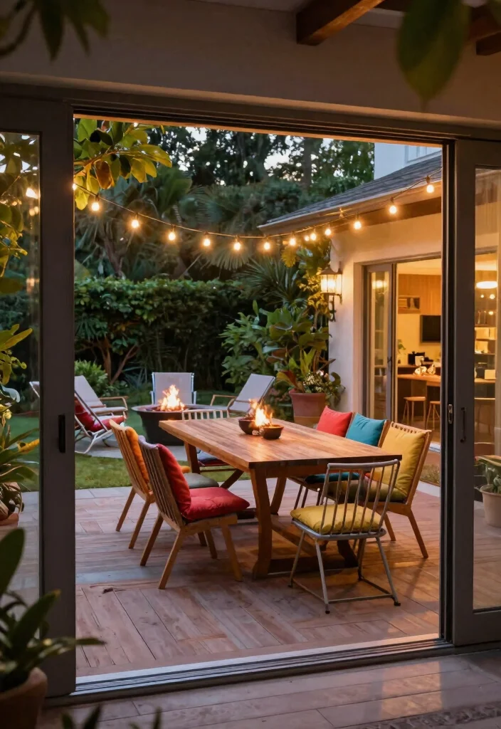12 Bifold Doors Onto Patio Ideas That Bring the Outdoors In - 2. Entertaining Area for Gatherings 1