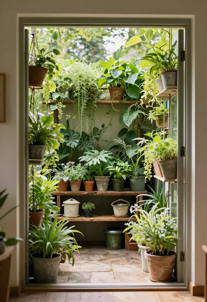 12 Bifold Doors Onto Patio Ideas That Bring the Outdoors In - 3. Eco-Friendly Indoor Garden 1