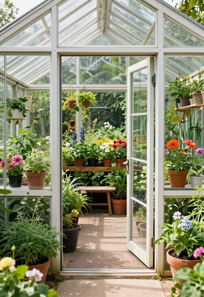 12 Bifold Doors Onto Patio Ideas That Bring the Outdoors In - 9. Greenhouse Connection 1