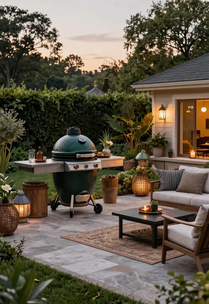 12 Big Green Egg Outdoor Kitchen Ideas That Protect Your Grill - Conclusion 1