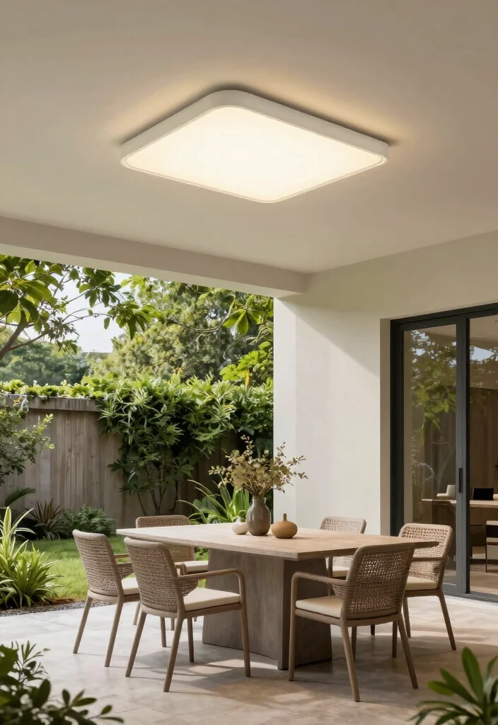 12 Farmhouse Light Fixtures on a Budget That Look Anything But Cheap - 12. Modern Flush Mount Lights 1