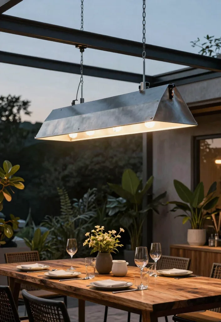 12 Farmhouse Light Fixtures on a Budget That Look Anything But Cheap - 7. Industrial Style Fixtures 1