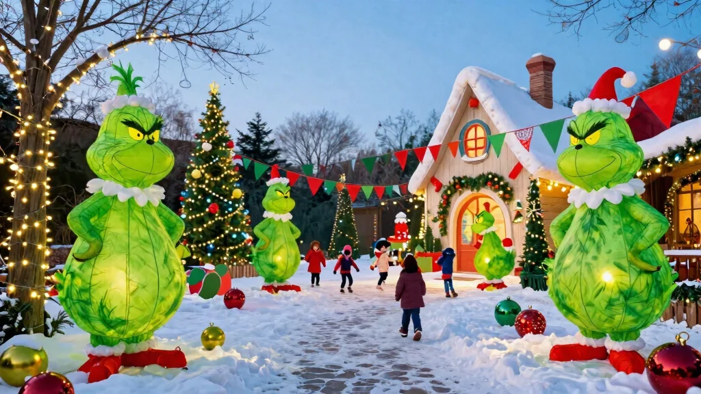 12 Grinch Outdoor Christmas Decoration Ideas Kids Spot From the Street