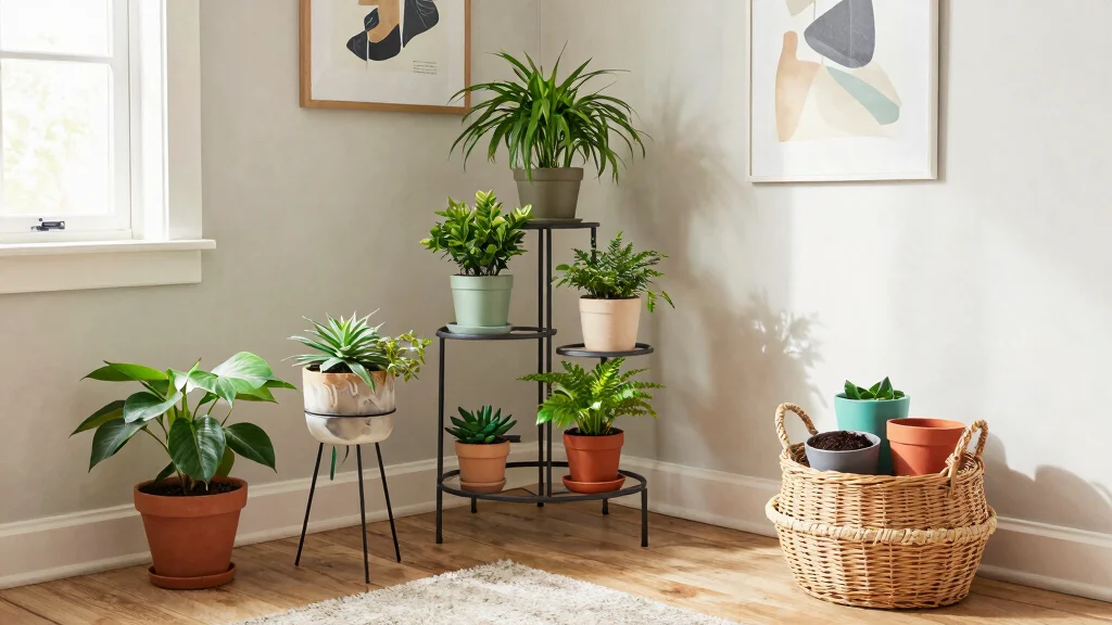 12 Indoor Plant Stand Ideas That Fit in Corners and Small Spaces
