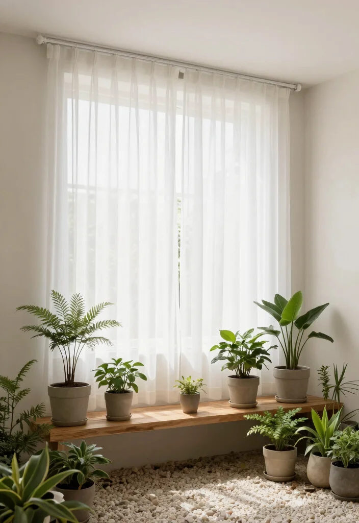 14 Ceiling Curtain Track Ideas That Hide the Hardware Completely - 1. The Minimalist Approach 1