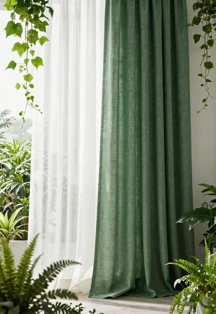 14 Ceiling Curtain Track Ideas That Hide the Hardware Completely - 4. Layered Textiles for Depth 1