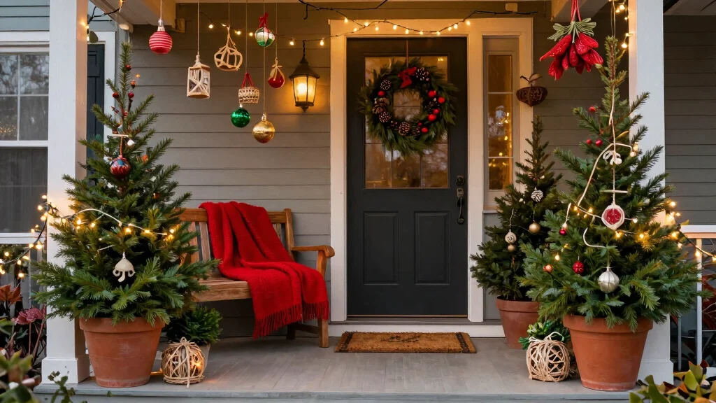 14 Christmas Decor Front Porch Ideas That Boost Curb Appeal Fast