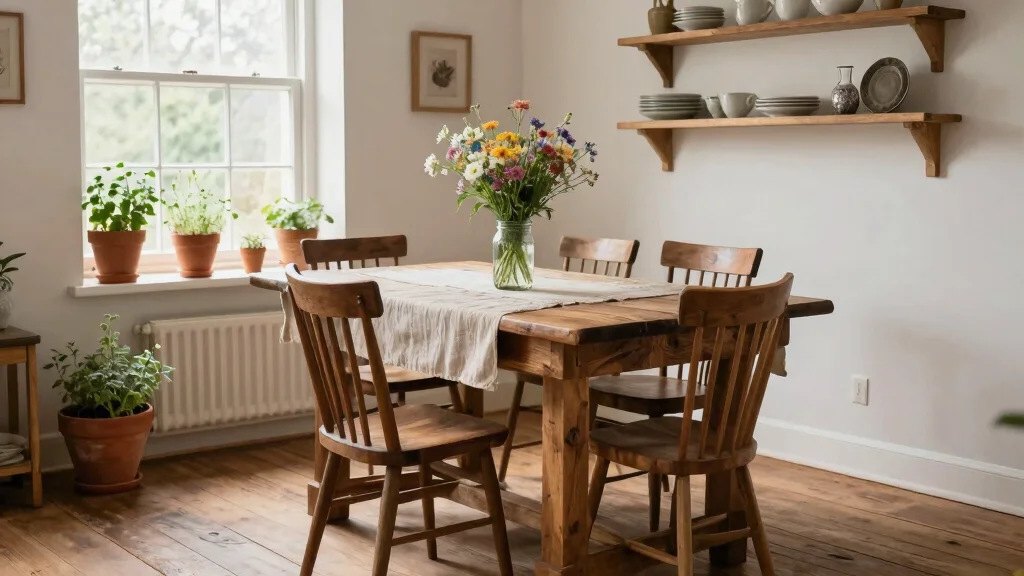 14 Farmhouse Dining Room Design Ideas on a Budget