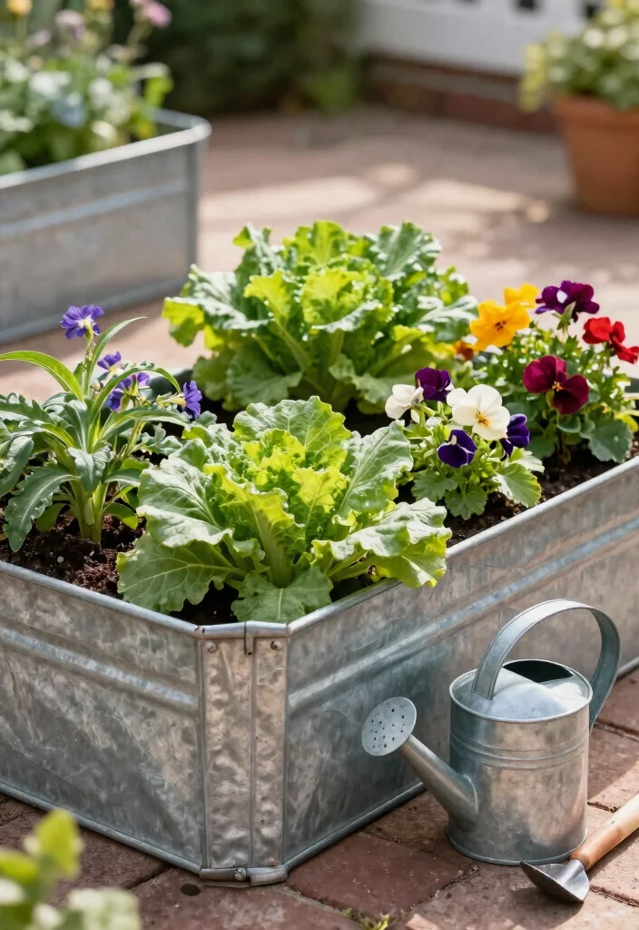 14 Galvanized Garden Beds That Last Through Any Weather - 1. Classic Rectangular Galvanized Bed 1