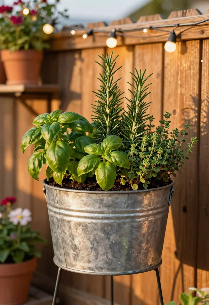 14 Galvanized Garden Beds That Last Through Any Weather - 2. Elevated Galvanized Planter 1