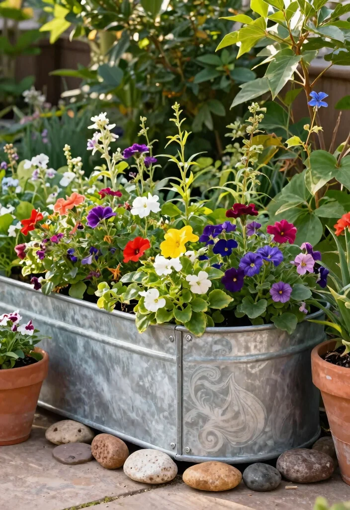 14 Galvanized Garden Beds That Last Through Any Weather - 3. Galvanized Corner Bed 1