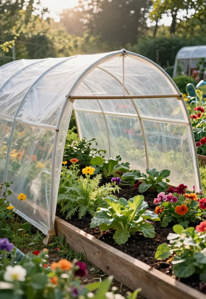 14 Garden Covers for Raised Beds That Protect Plants Year-Round - 8. Hoop House Covers for a Mini Greenhouse Effect 1