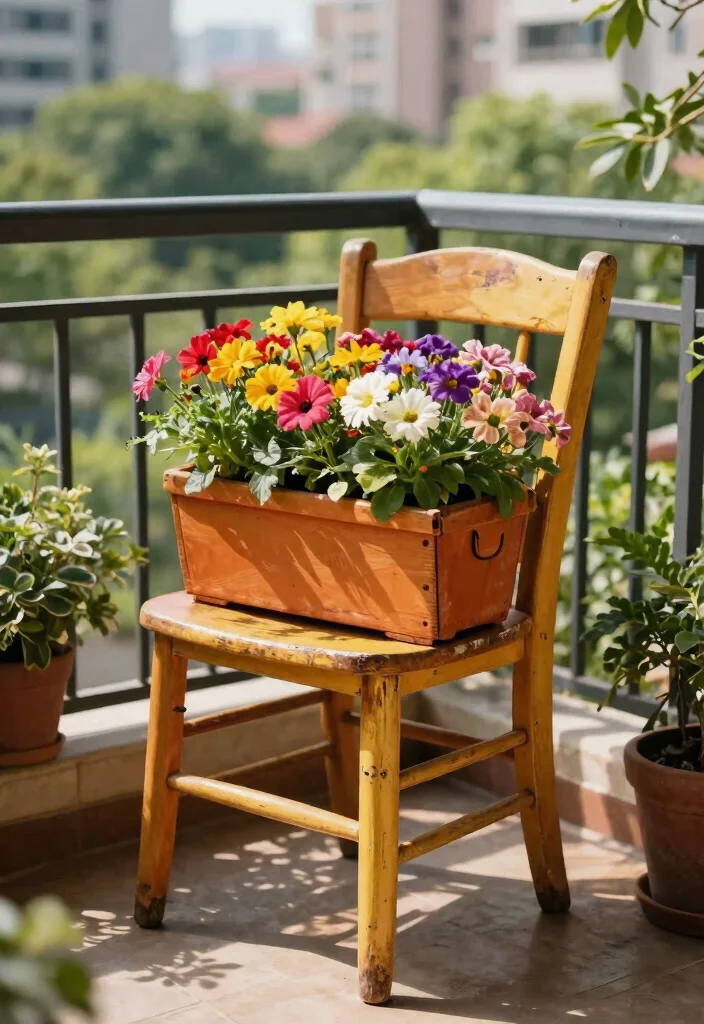 14 Repurposed Planter Ideas From Things You Already Own - 11. Old Furniture Planters 1