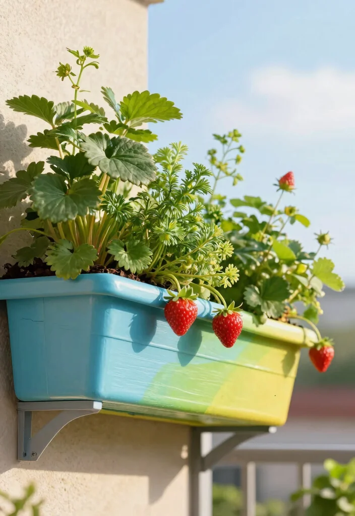 14 Repurposed Planter Ideas From Things You Already Own - 14. Gutter Garden 1
