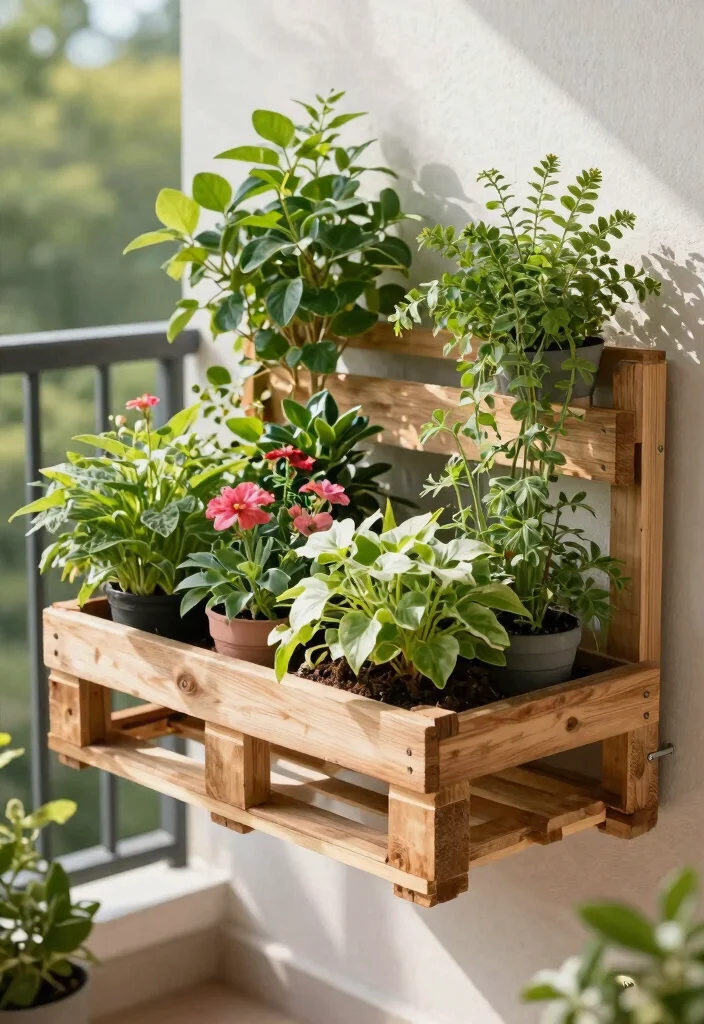 14 Repurposed Planter Ideas From Things You Already Own - 8. Wooden Pallets as Planters 1