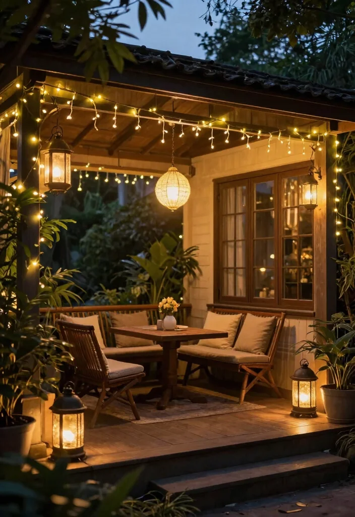 14 Screen Porch Decorating Ideas That Block Bugs and Look Inviting - 3. Thoughtful Porch Lighting Options 1