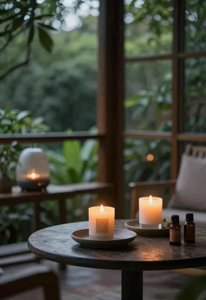 14 Screen Porch Decorating Ideas That Block Bugs and Look Inviting - 9. Eco-Friendly Candles and Scents 1