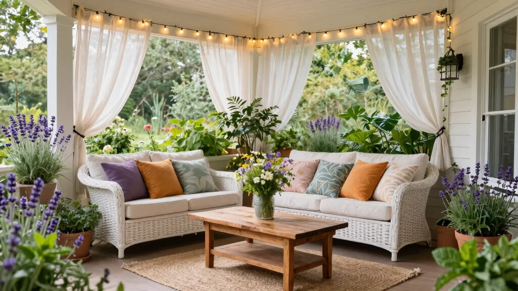 14 Screen Porch Decorating Ideas That Block Bugs and Look Inviting