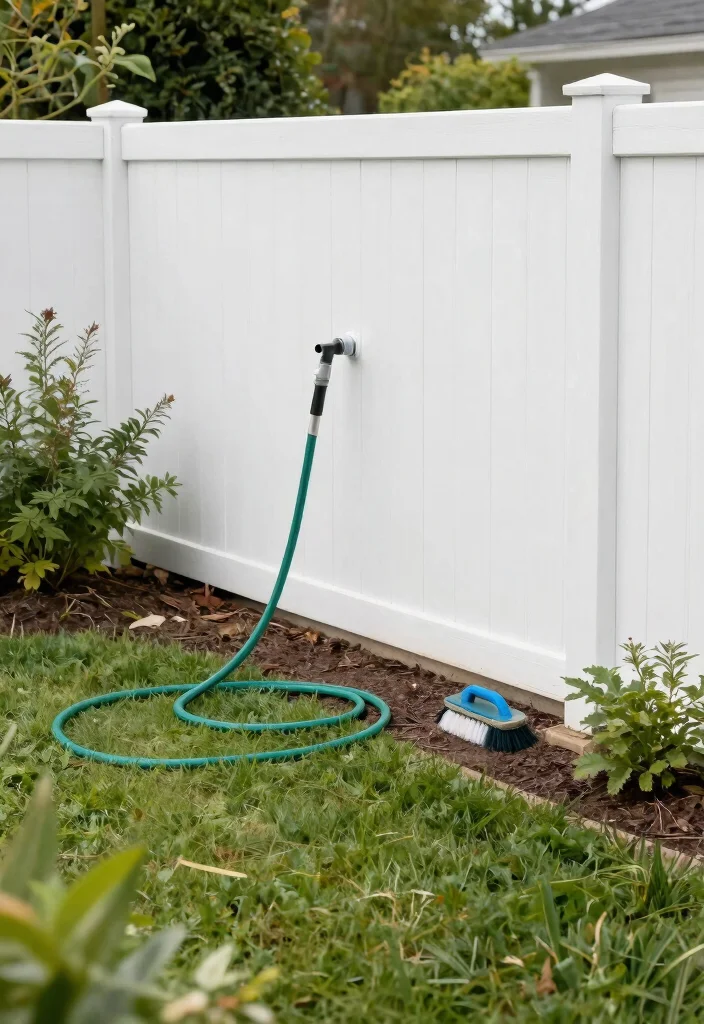 14 White Vinyl Fence Concepts That Stay Clean Without Scrubbing - 14. Regular Maintenance Schedule 1