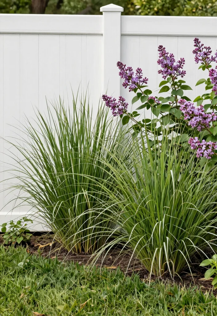 14 White Vinyl Fence Concepts That Stay Clean Without Scrubbing - 4. Create a Natural Privacy Screen 1