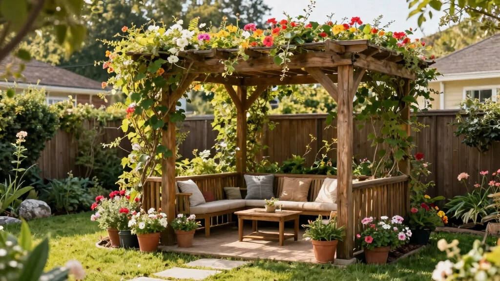 15 Corner Pergola Ideas That Make Use of Wasted Yard Space