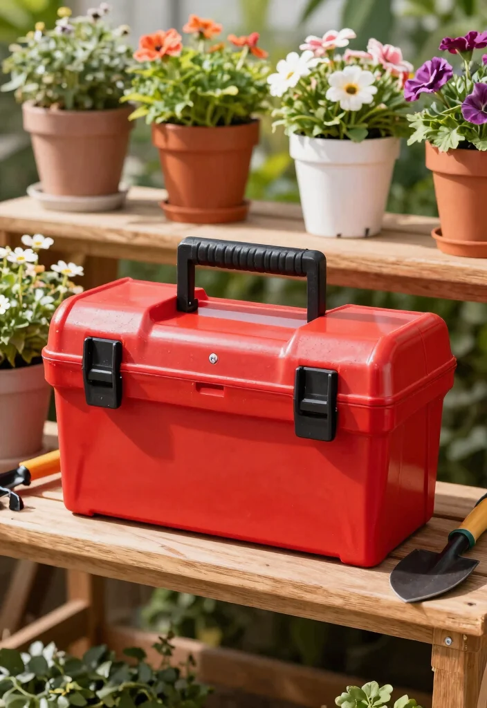 15 Outdoor Gear Storage Ideas That Keep Bikes and Tools Dry - 2. Weatherproof Toolboxes 1