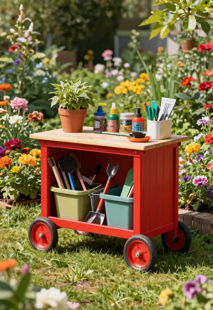 15 Outdoor Storage Sheds That Don't Need a Foundation or Permit - 6. Garden Cart Shed Hybrid 1