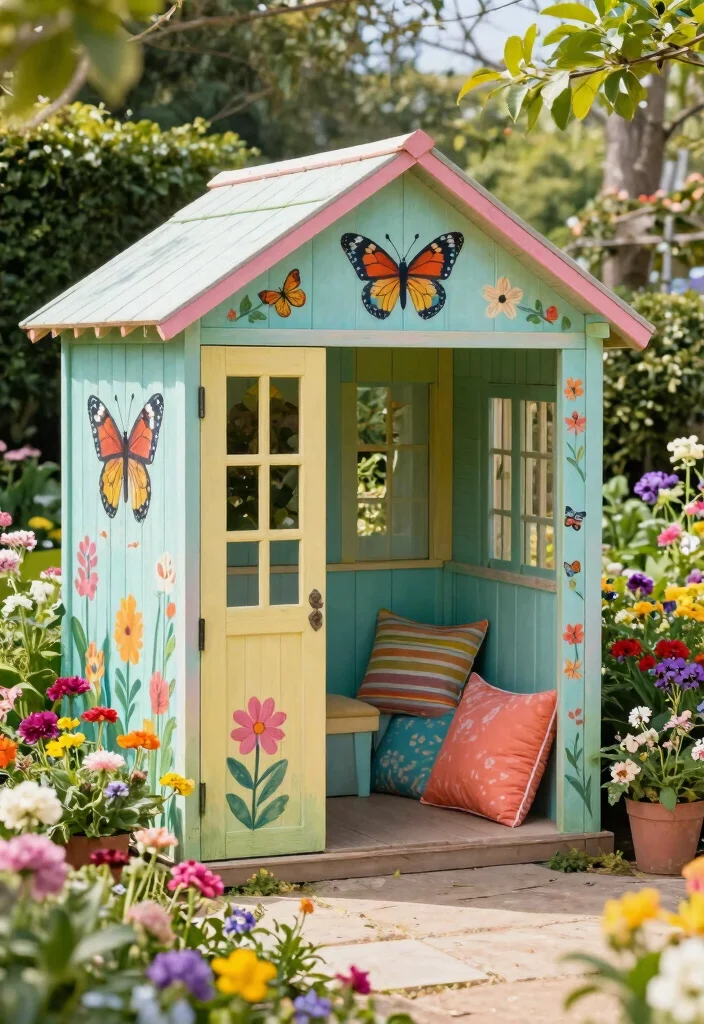 15 Outdoor Storage Sheds That Don't Need a Foundation or Permit - 7. Decorative Garden Shed 1