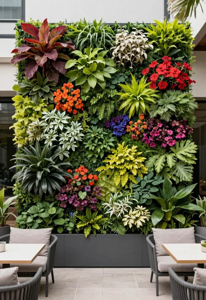 15 Patio Railing Ideas That Add Privacy Without Blocking Light - 6. Living Walls 1
