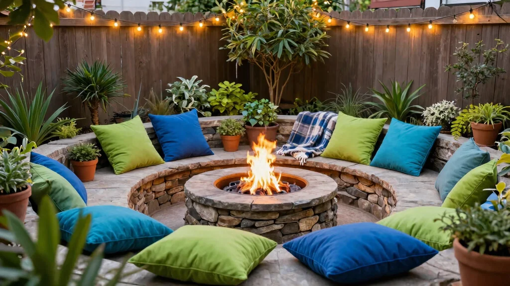 18 Outdoor Fire Pit Seating Inspirations for Small Yards and Tight Budgets